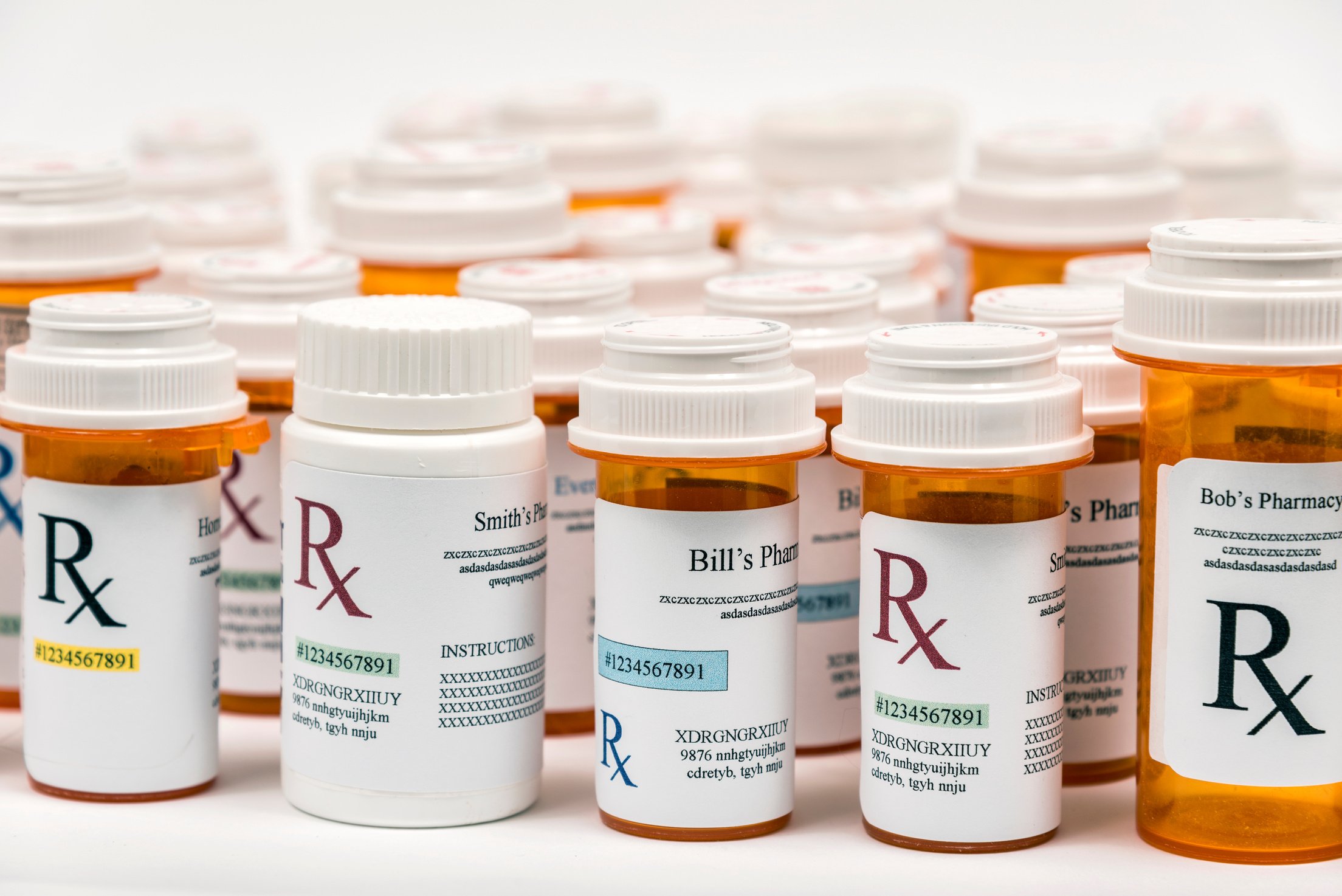 Rx Prescription Bottles